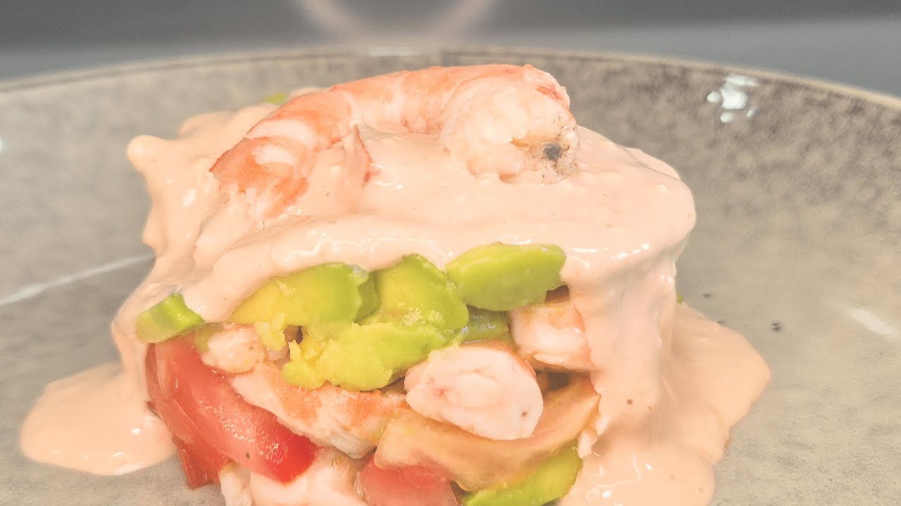 CÓCTEL DE LANGOSTINOS - RECETA REFRESCANTE