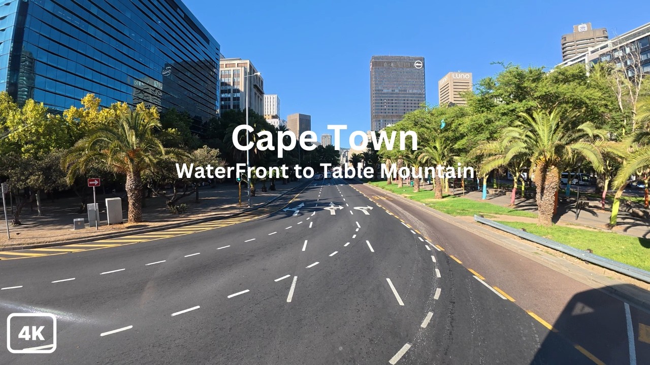 Cape Town by Bus - Waterfront to Table Mountain Cableway