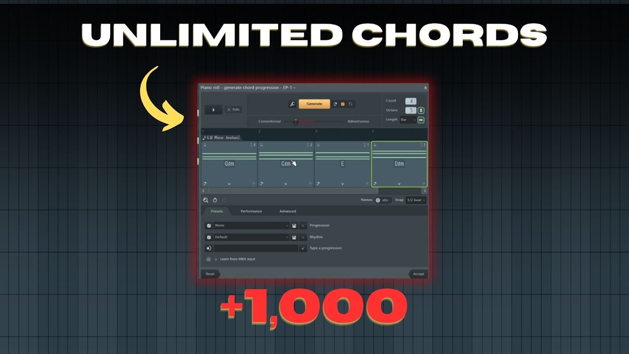 Как на самом деле использовать инструмент FL Studio Chord Generator