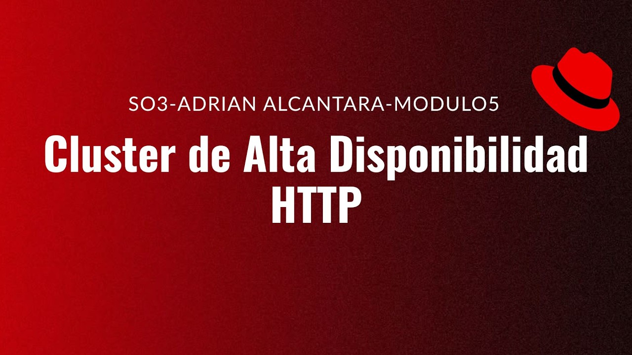 Laboratorio 5.3: Cluster de Alta Disponibilidad HTTP