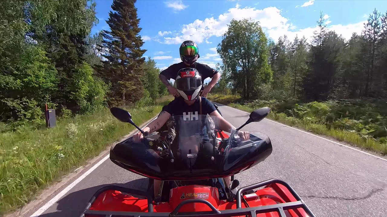 Cfmoto Cforce 520L countryside tour   @fatstarman