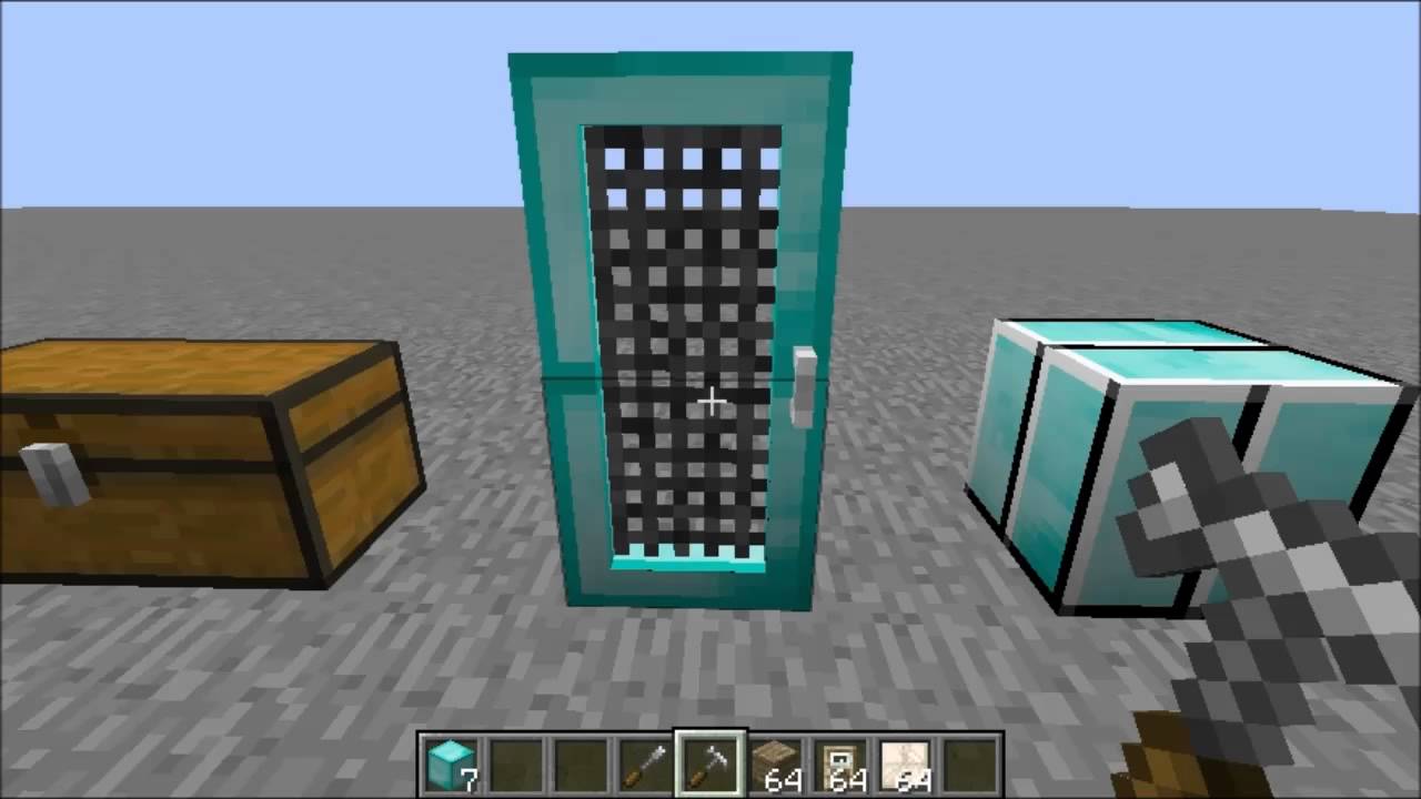 Minecraft Carpenter's Blocks Mod Review! Sloped Roofs, Custom Doors and More!