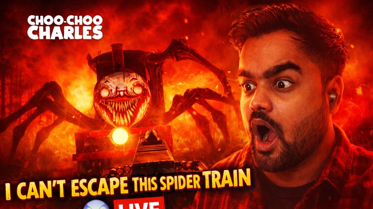 CHOO CHOO CHARLES LIVE 😱 | THIS TRAIN IS HUNTING ME 🚂