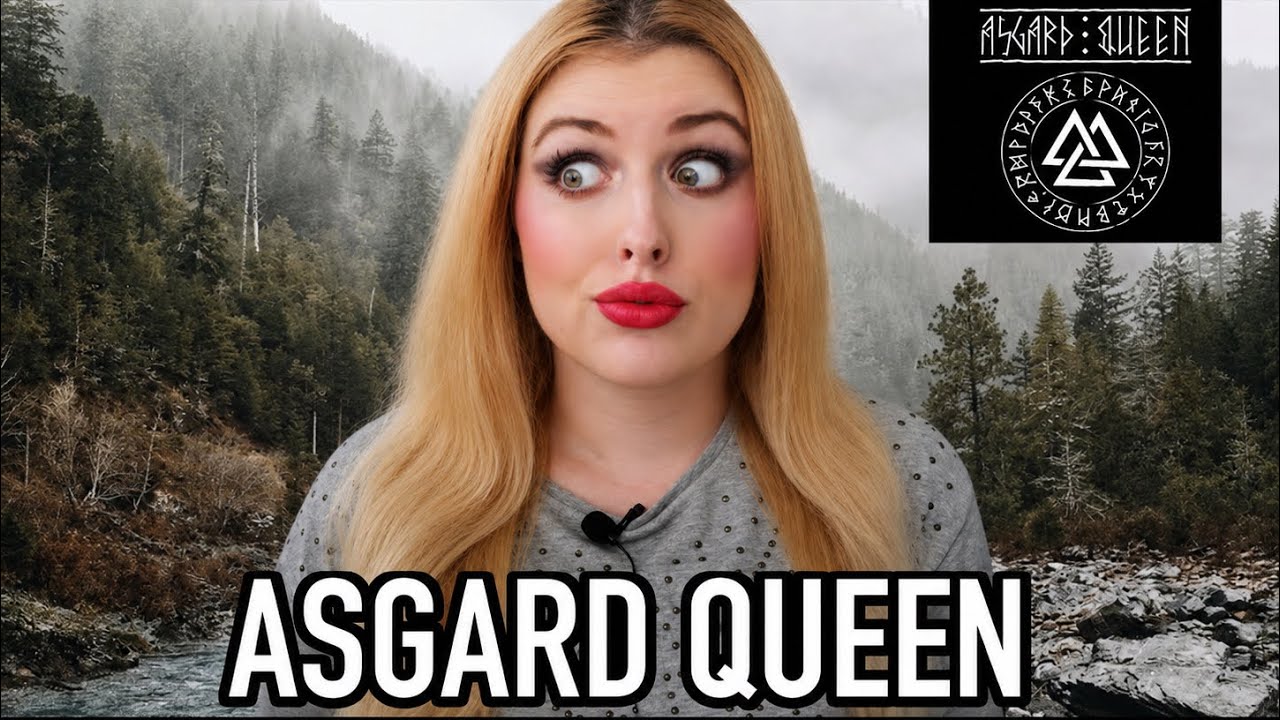 МАКИЯЖ БОГИНИ? 🧝🏻‍♀️ Косметика Asgard Queen Сosmetics
