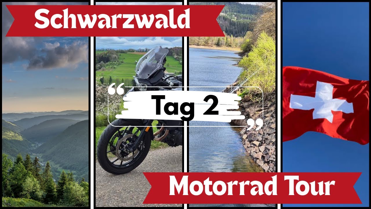 Schwarzwald Motorradtour Tag 2. Durch den Schwarzwald in die Schweiz!