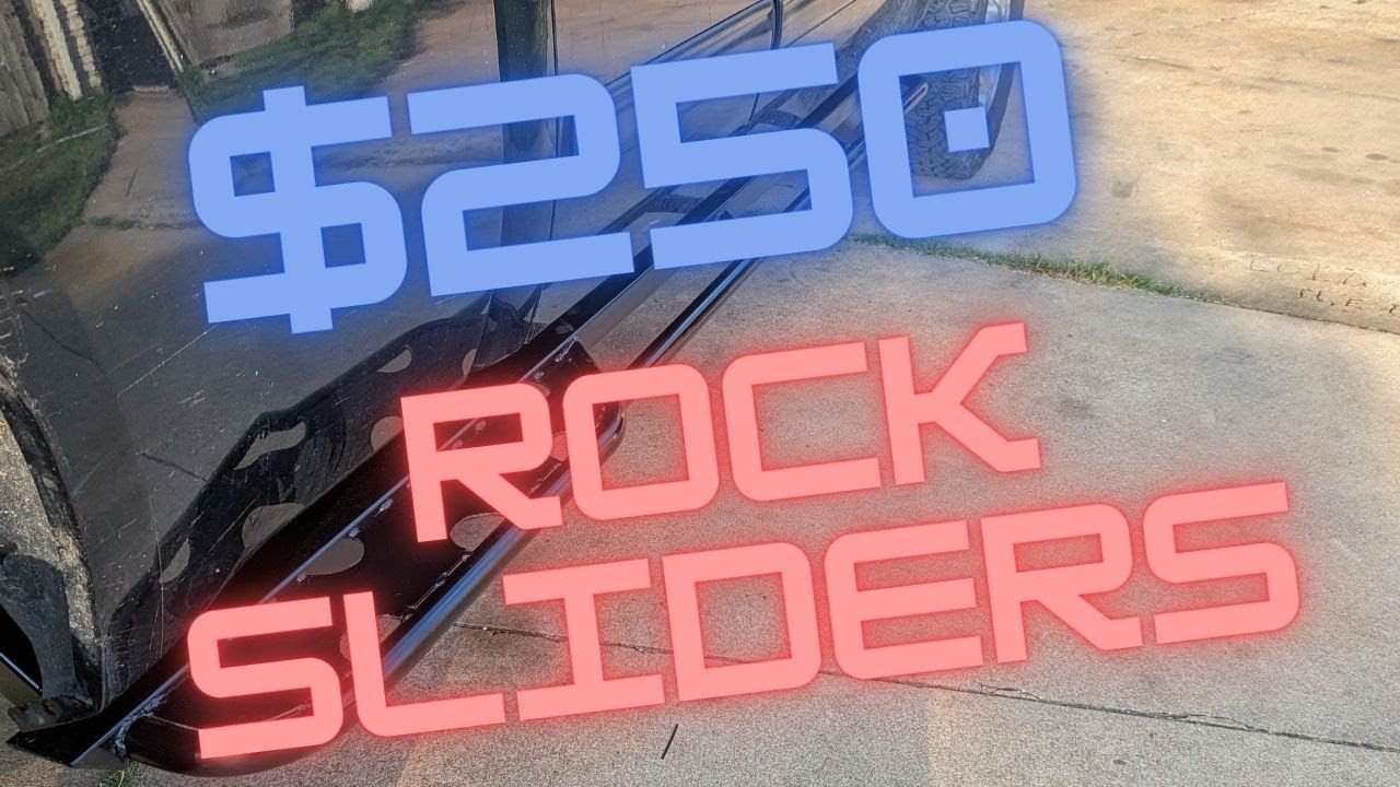 DIY Full Size Rock Sliders!