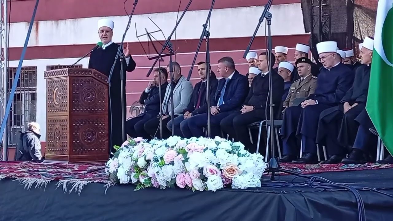 Otvaranje obnovljene Sviračke dzamije u Gradačcu...