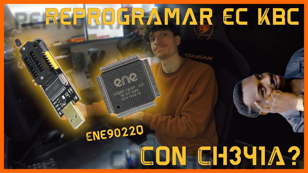 COMO PROGRAMAR EC/KBC | CH341A | ENE9022Q
