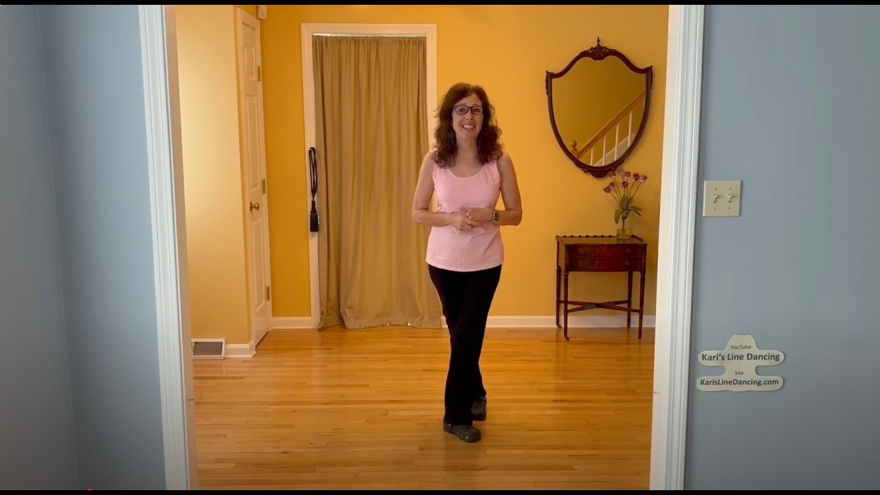 Rockin’ Pneumonia  - Lesson - L1/2 Line Dance (Click pop-up vid at end for Dance-Along vid w music)