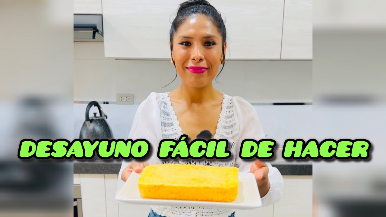 DESAYUNO FACIL DE HACER🧡