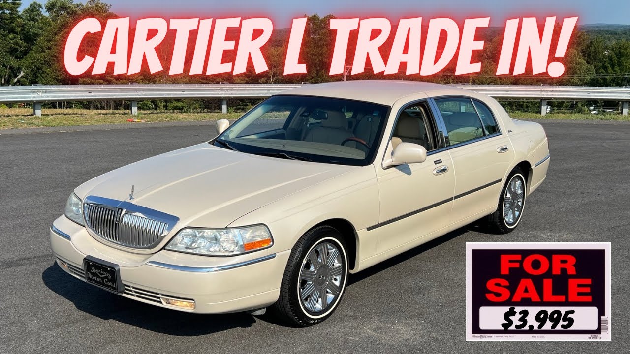 AS TRADED 2003 Lincoln Town Car Cartier L FOR SALE by Specialty Motor Cars