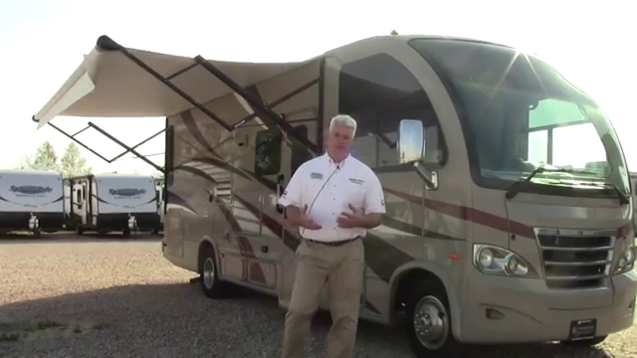Preowned 2015 Thor Axis 25.1 Class A Gas Motorhome RV - Holiday World of Katy, Texas