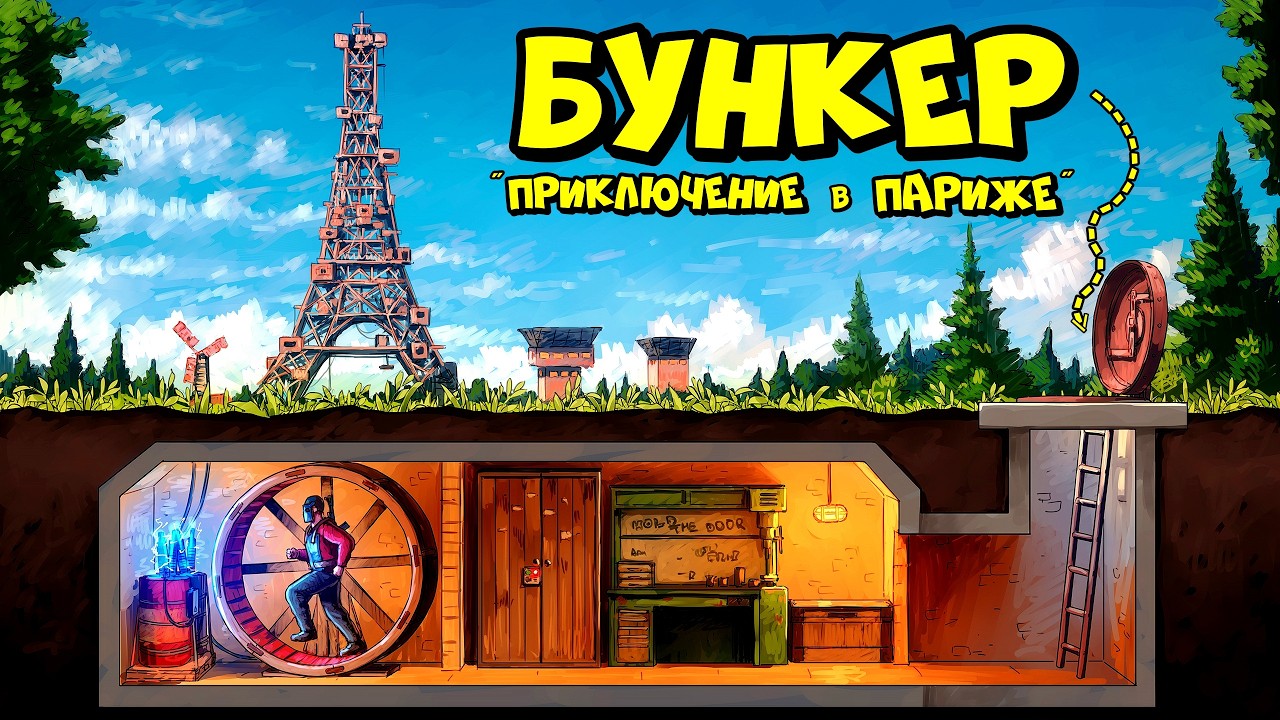 БУНКЕР под ЗЕМЛЕЙ! 