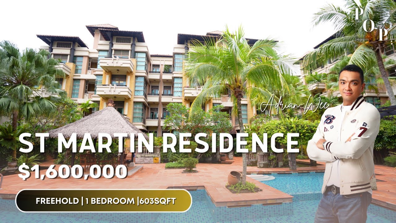 St Martin Residence One Bedroom For Sales | Freehold | Minutes Walk To MRT And Mall | POP Unveil 66