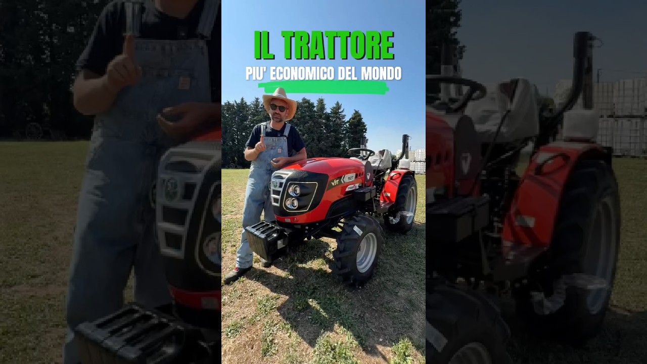 IL TRATTORE PI&Ugrave; ECONOMICO #trattore #trattoreagricolo #agricolasordi