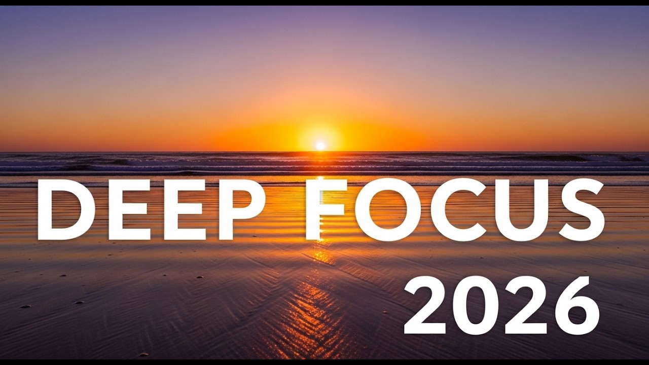 Deep Focus Music for Work & Study | Creative Flow for Designers & Writers