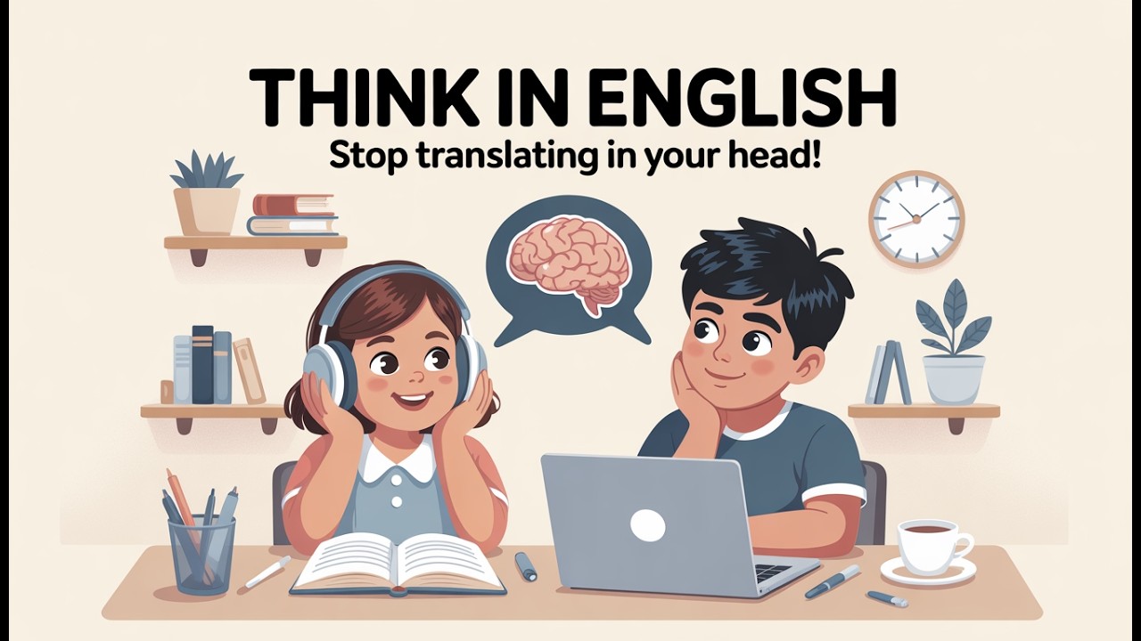 English Podcast for Beginners - How to Think in English | Stop Translating in Your Head Now