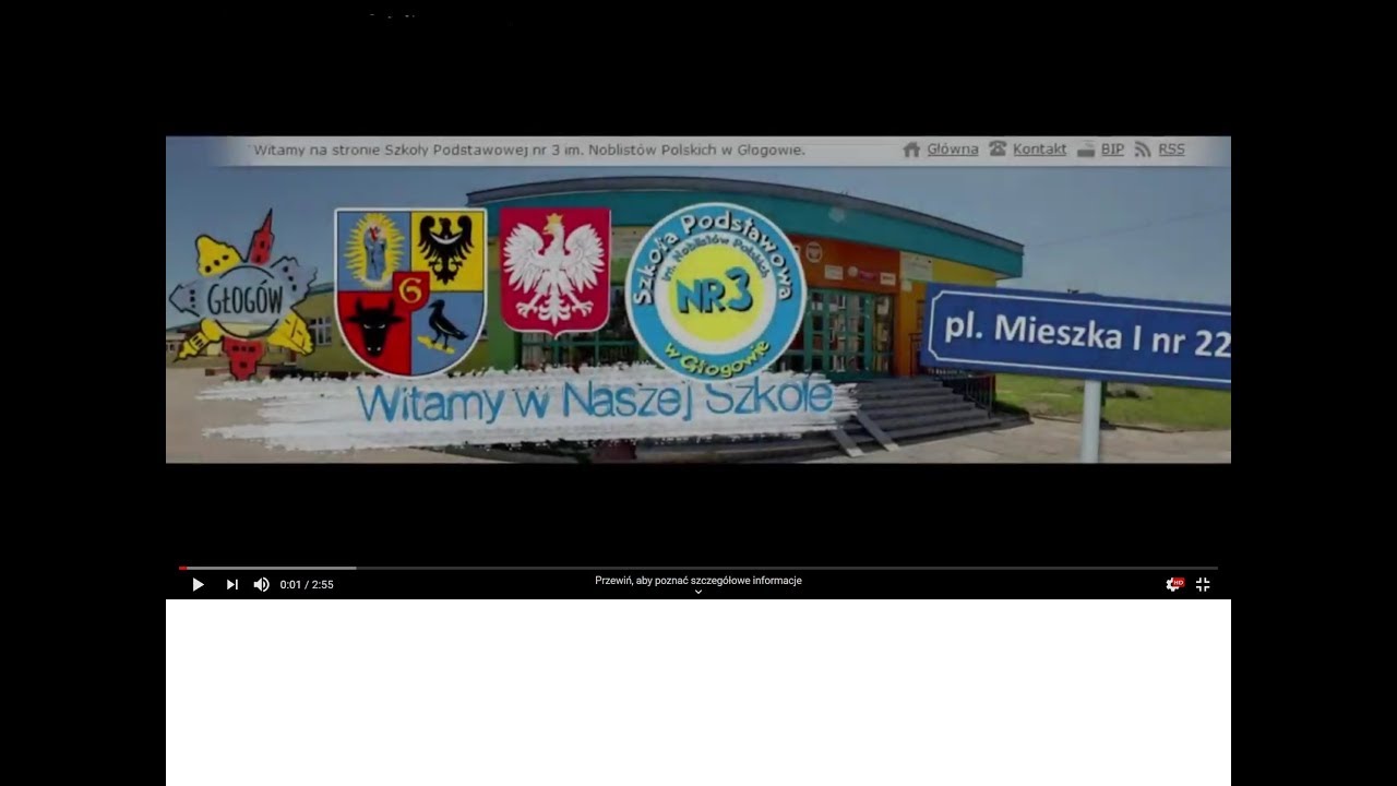 Spot Szkoły Podstawowej nr 3 im. Noblistów Polskich w Głogowie