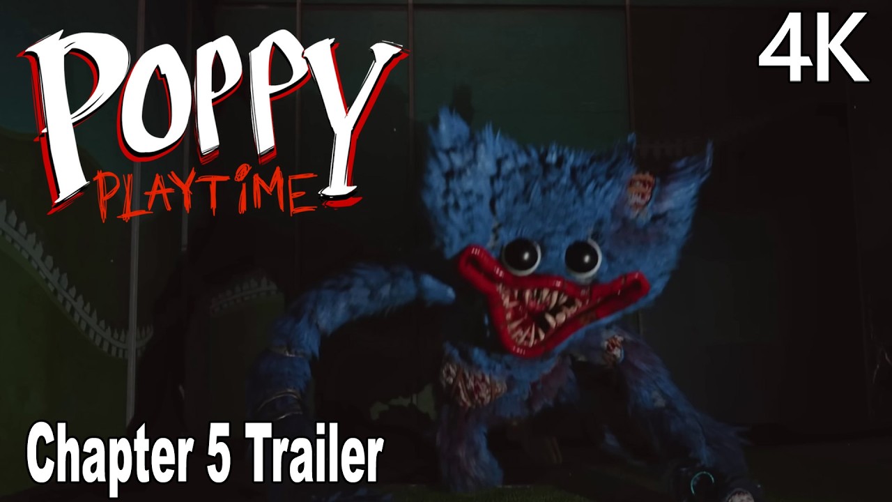 Poppy Playtime Chapter 5 Gameplay Trailer 4K