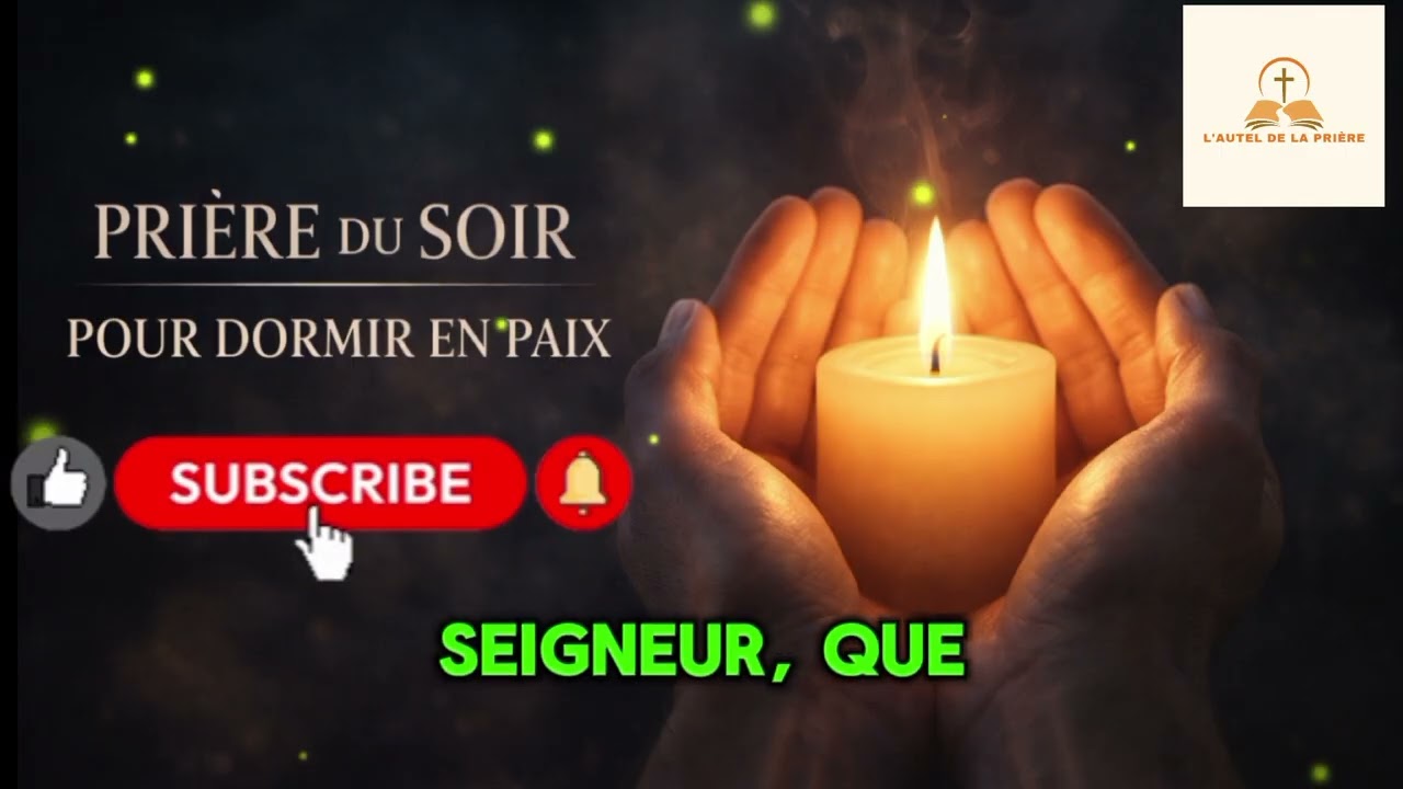 Prière du Soir Puissante pour Dormir en Paix | Confie ta Nuit à Dieu