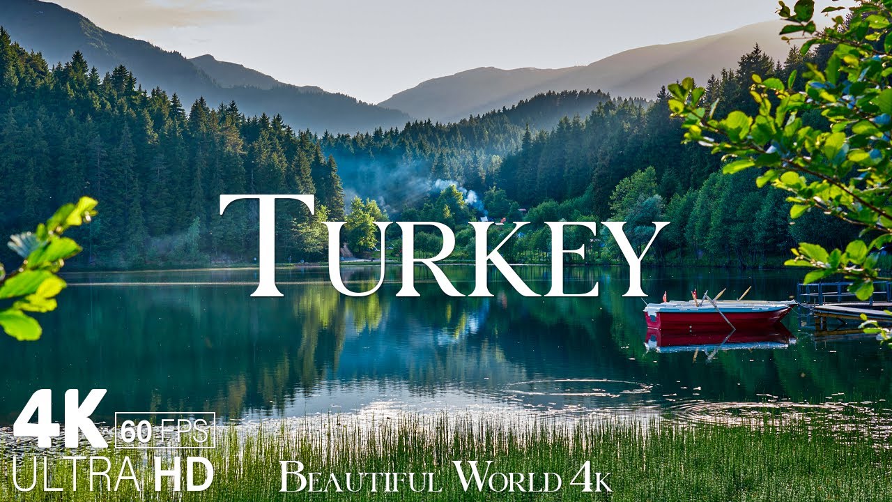 Турция 4K Nature Relaxation Film - Meditation Relack Music - Travel Nature