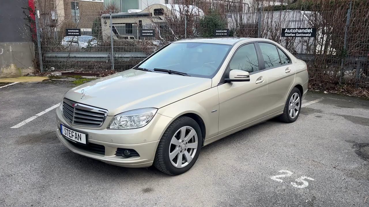 Mercedes Benz C 180 Kompressor in Sonderfarbe Perlbeige