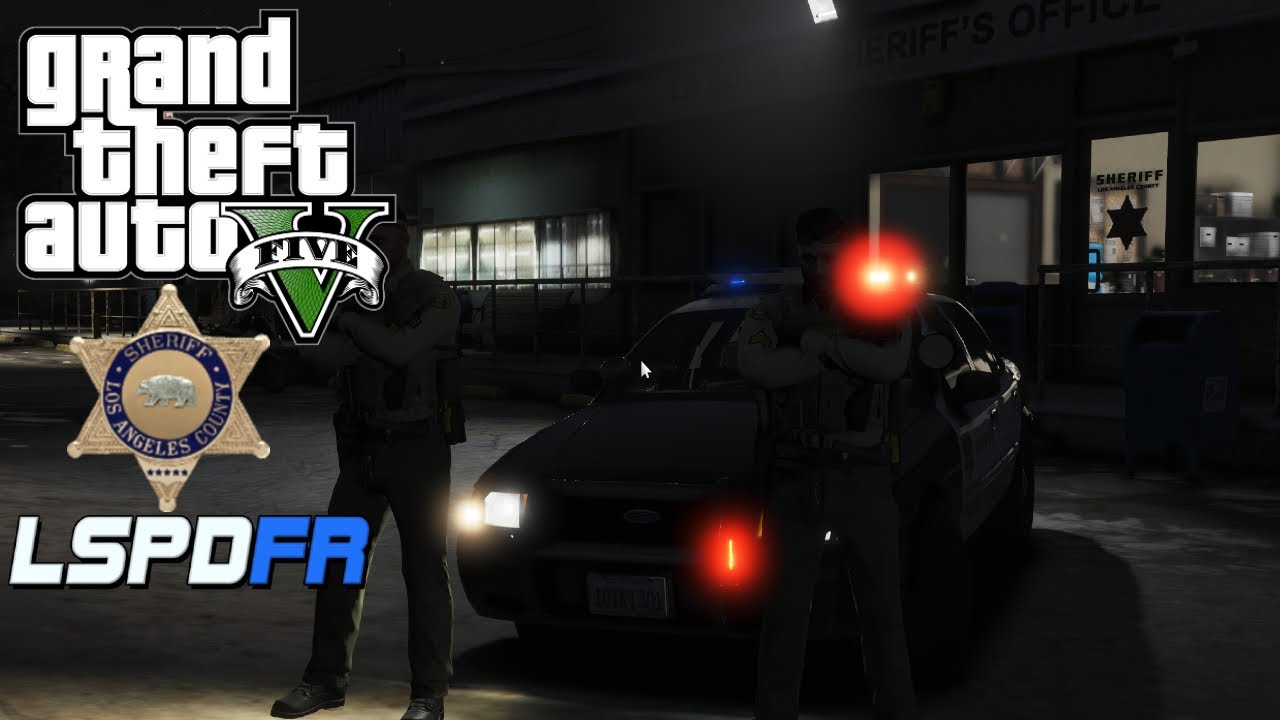 GTA V | LSPDFR 0.4.9 | Day-65 | LSSD/LASD | Hauling It In The Crown Vic | 4K |