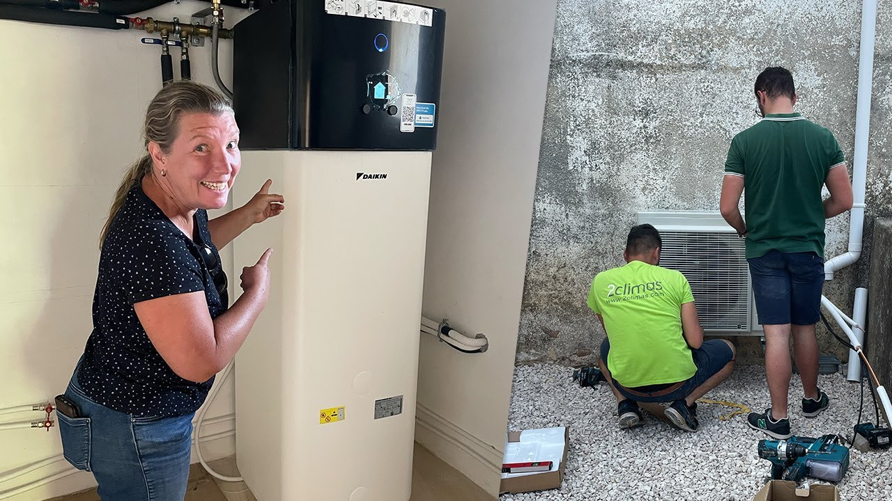 Today is a BIG Day (We have HEATING) - Daikin Heat Pump Install