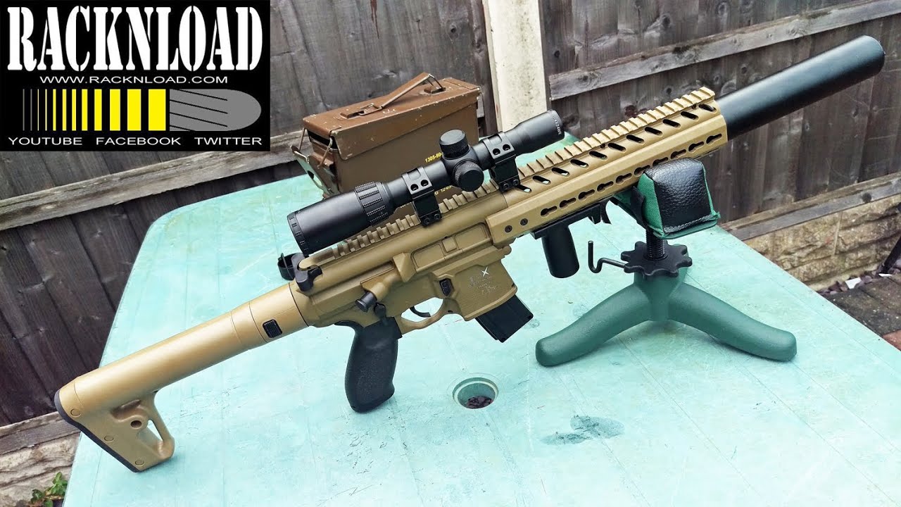 Sig Sauer MCX CO2 (Range Time) by RACKNLOAD