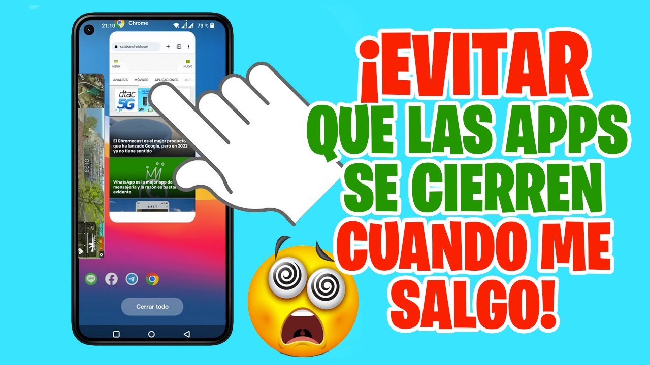 Como Evitar que las Apps se cierren cuando me salgo o se minimizan en segundo plano No se reinicien
