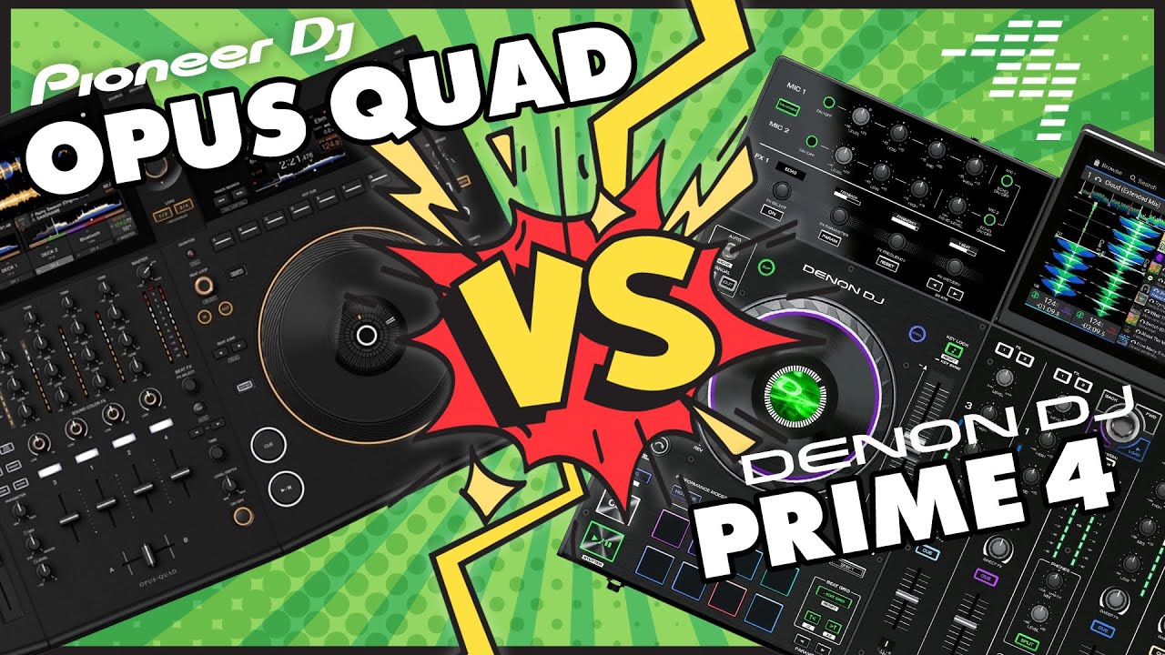 Pioneer DJ Opus Quad Vs Denon DJ Prime 4 - 12 Key Differences