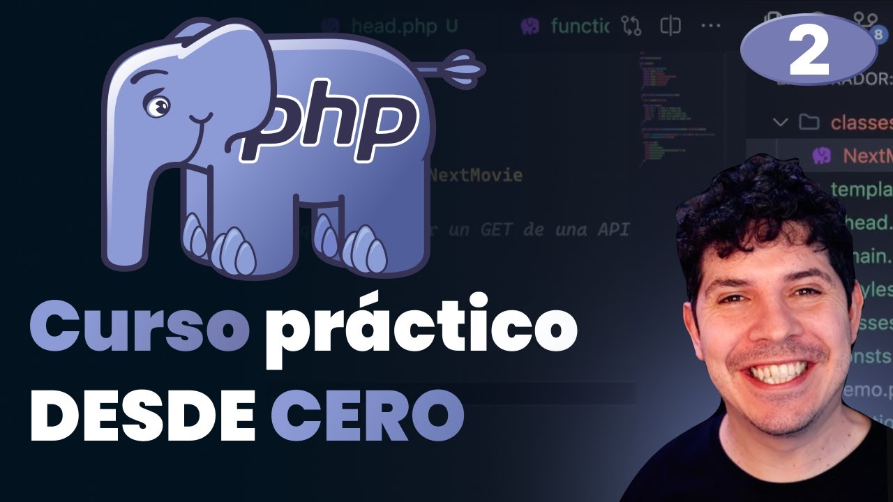 CURSO de PHP: Aprende Funciones, Clases, Imports y m&aacute;s