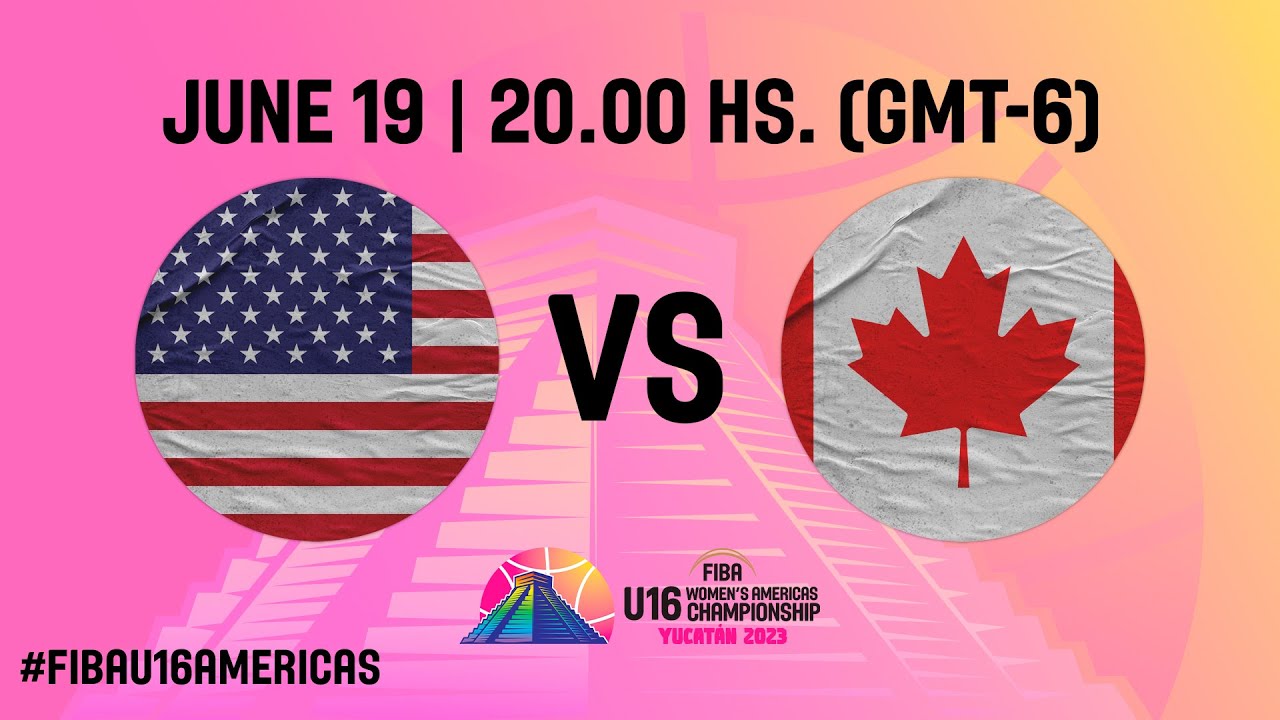 FINALS: USA v Canada | Full Basketball Game | FIBA U16 Women's Americas Championship 2023