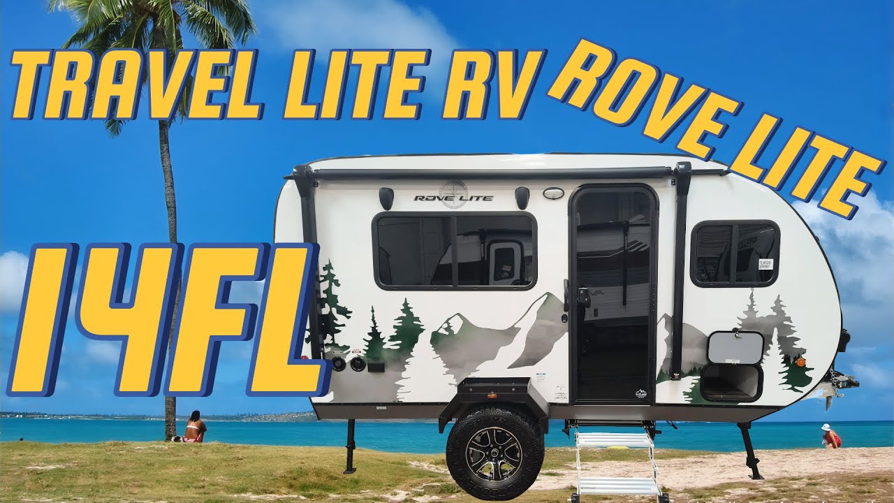 2025 Travel Lite 14FL Rove Lite RV Lightweight Travel Trailer #travellite #rovelite #traveltrailer