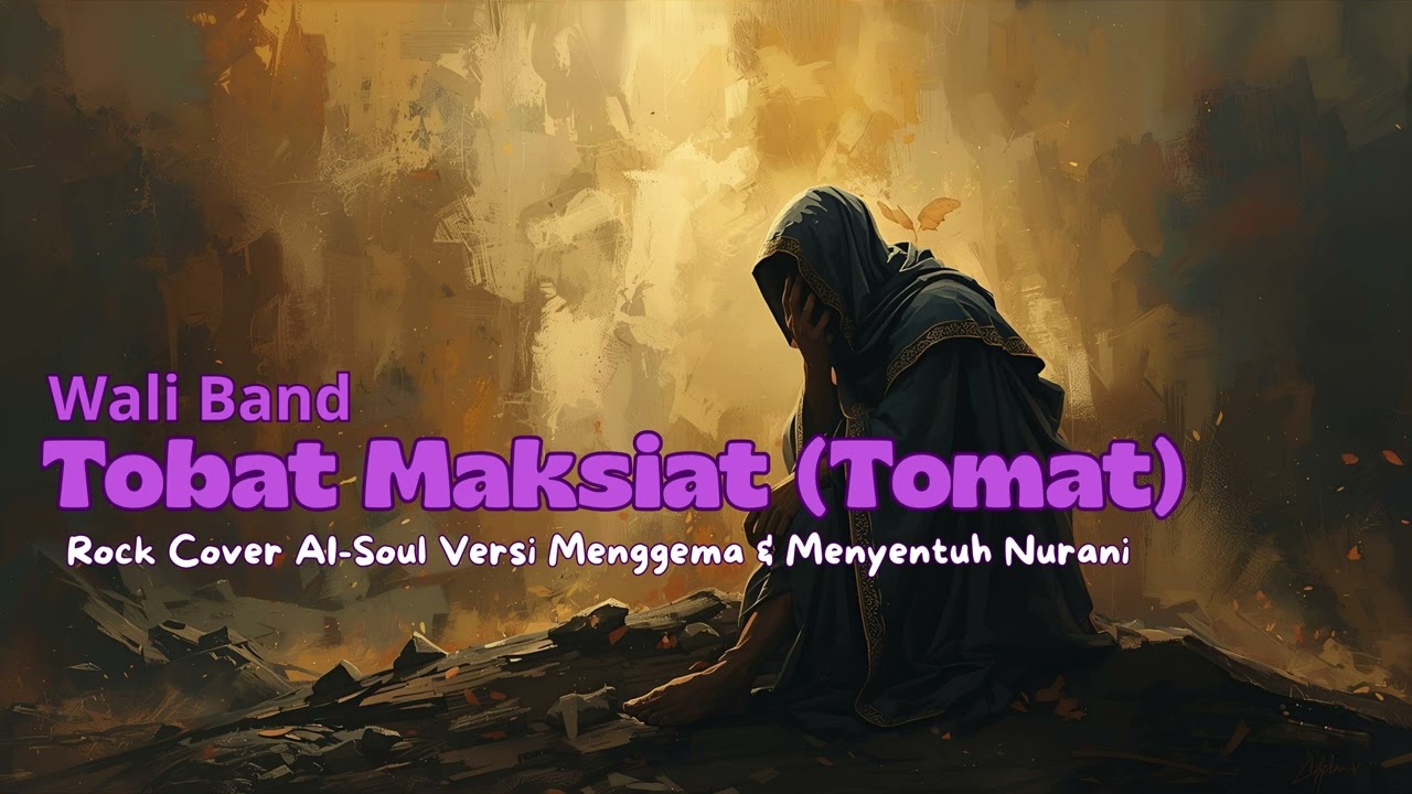 Wali Band – Tobat Maksiat (Tomat) | Rock Cover AI-Soul Versi Menggema & Menyentuh Nurani