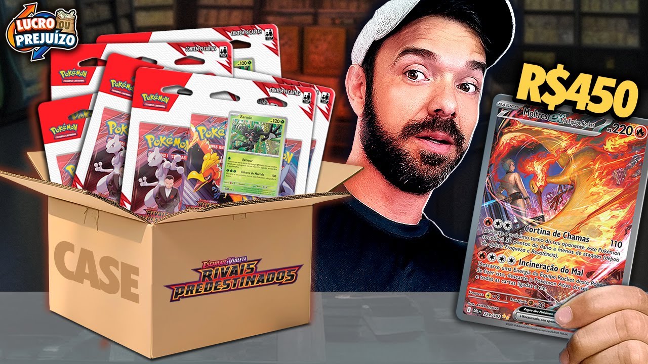 É melhor abrir uma Case de Triple Packs de Rivais Predestinados? Lucro ou Prejuízo?