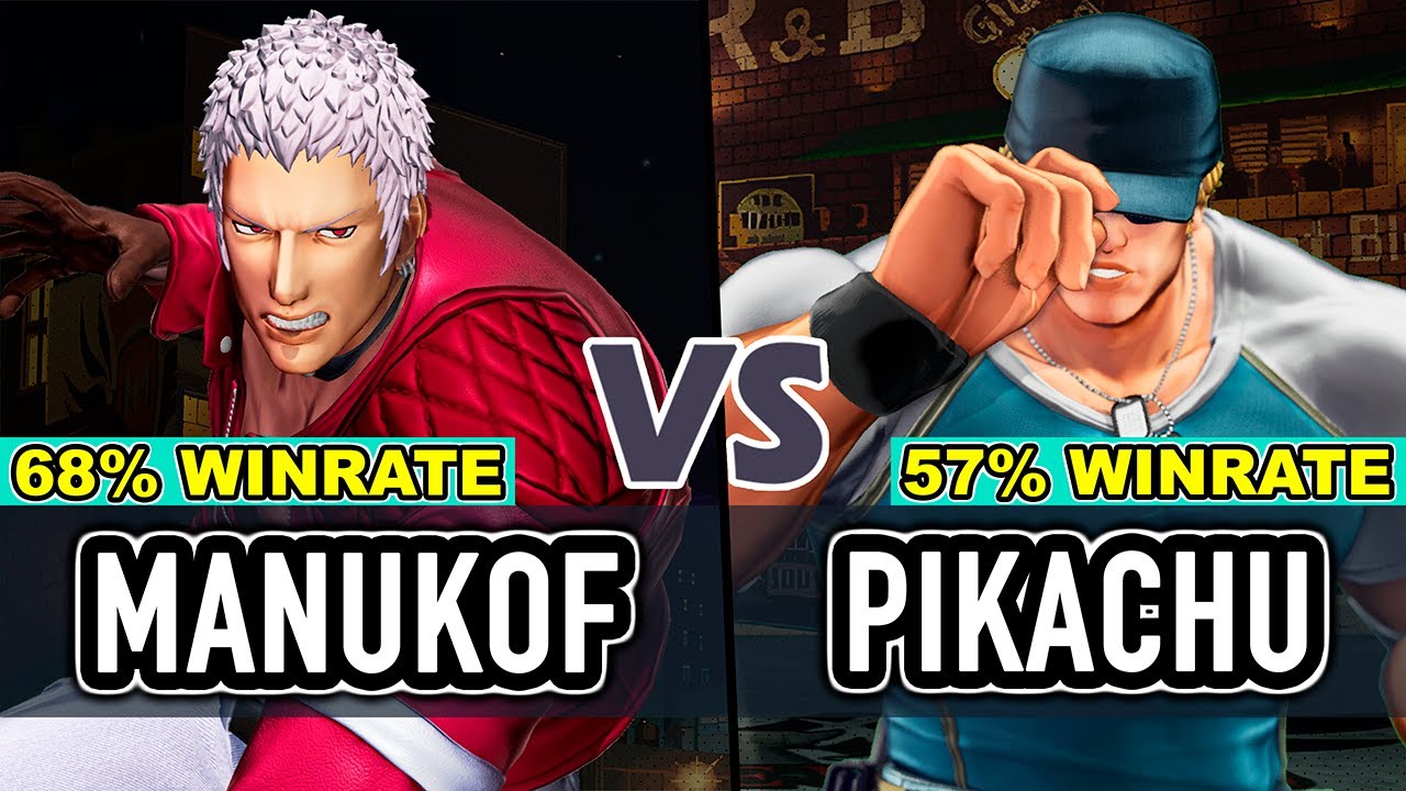 KOF XV ▰ MANUKOF (O.Yashiro / Yashiro / Blue Mary) vs PIKACHU (Clark / Terry / O.Chris)
