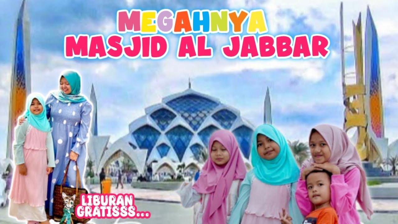 PENUH BANGET !! MELEBIHI TEMPAT WISATA 😱 MEGAHNYA MASJID AL JABBAR BANDUNG