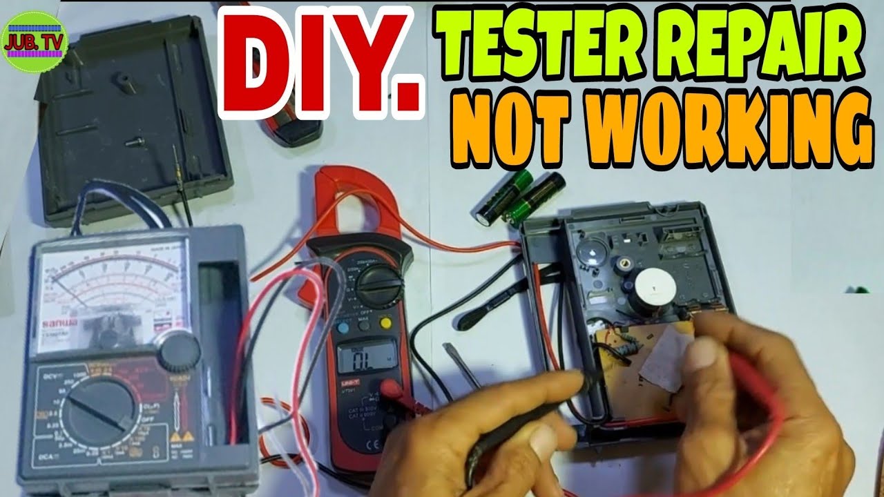 PAANO E REPAIR ANG ANALOG MULTITESTER AYAW GUMANA DIY.