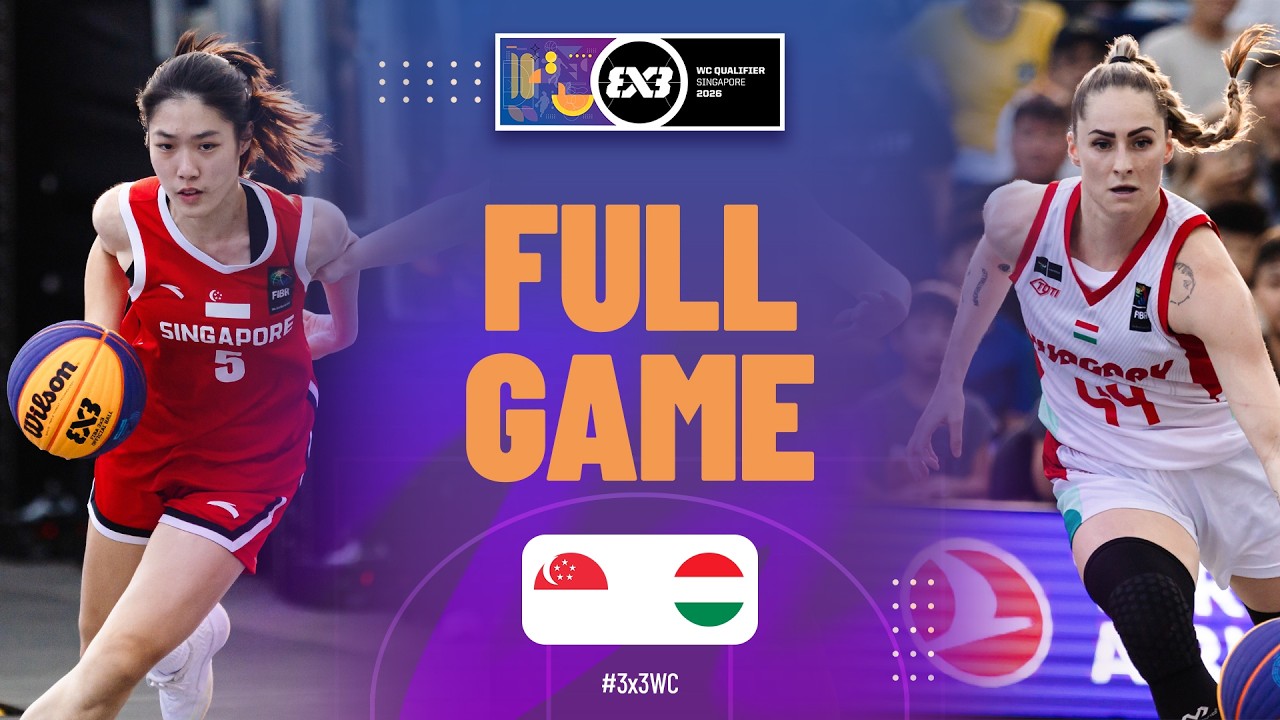 Hungary 🇭🇺 vs Singapore 🇸🇬 | WORLD CUP TICKET GAME | FIBA World Cup Qualifier 2026 | #3x3Basketball