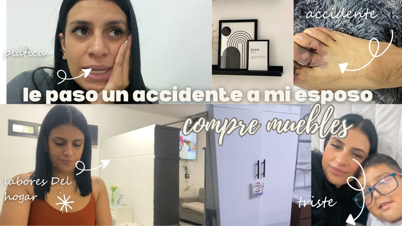 UN DIA PRODUCTIVO EN MI CASA PEQUEÑA | paso un accidente 😩 #vlog 