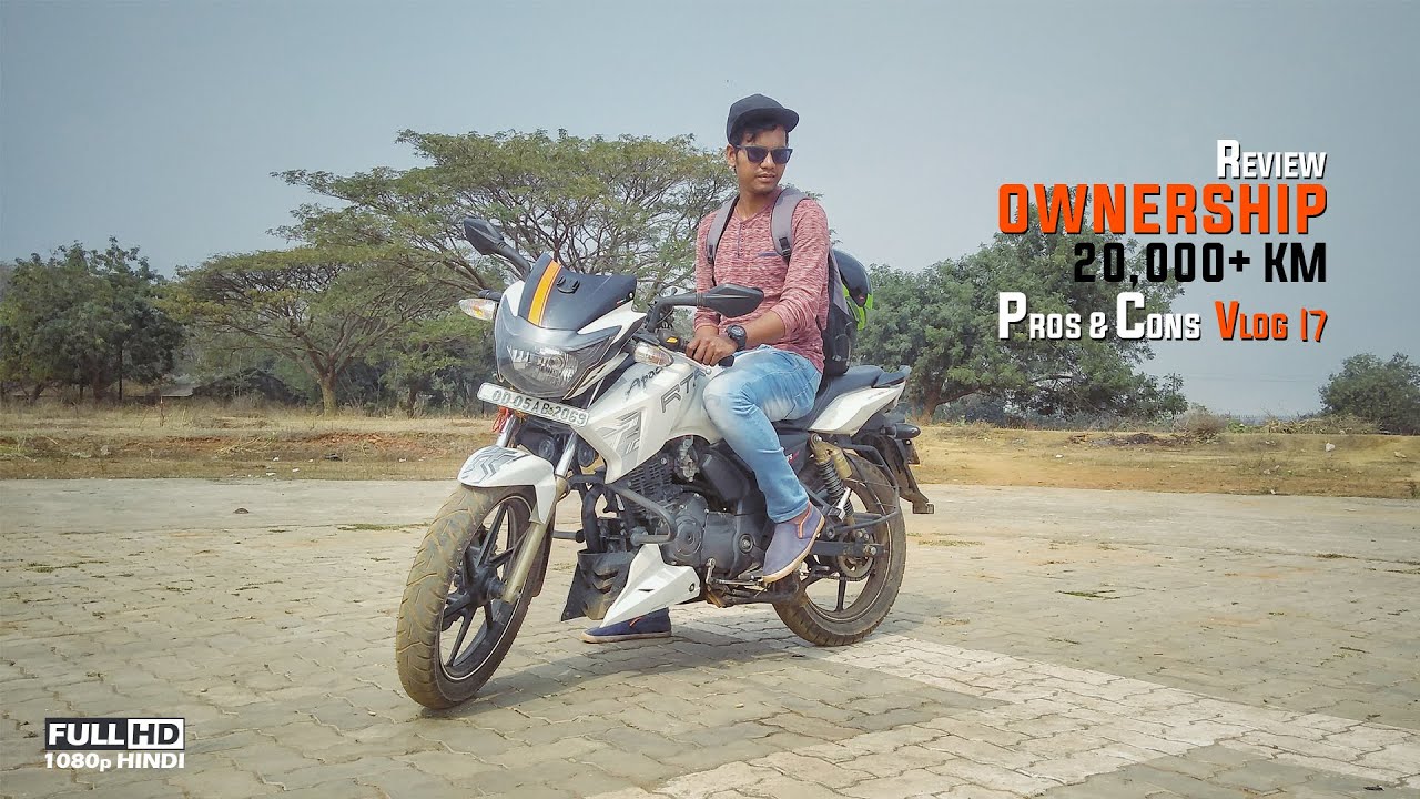 Tvs Apache RTR 180 BS4 | Ownership Review 20,000+ KM | Vlog #17