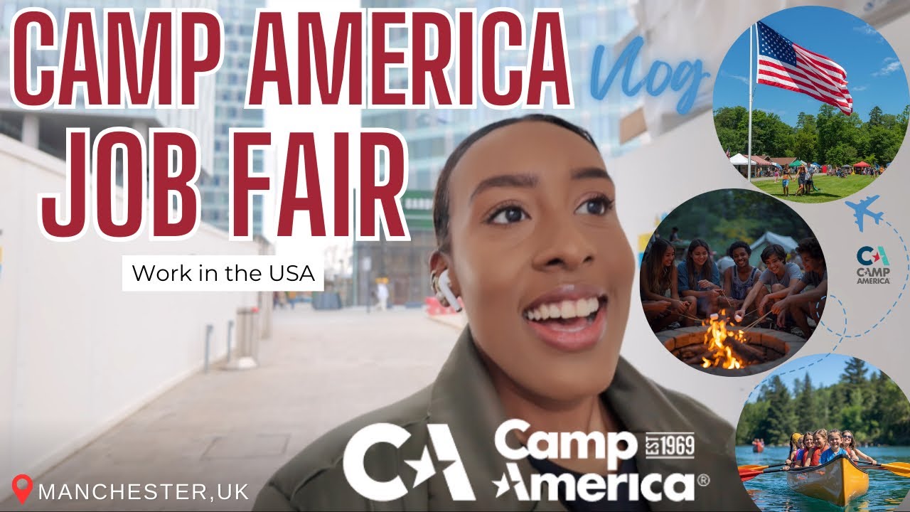 How to Work at a Summer Camp in the USA 🇺🇸 | Camp America Jobs Fair Vlog