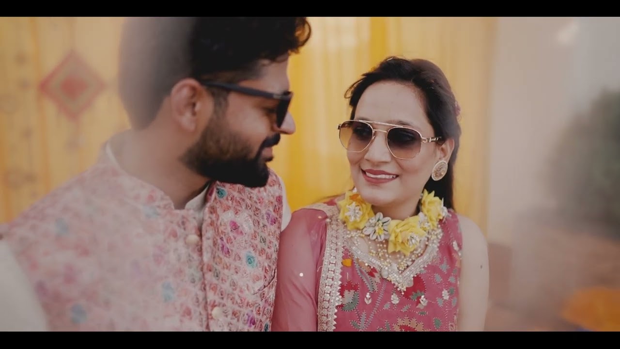ANJALI AND TUSHAR || HALDI HIGHLIGHTS || HALDI CEREMONY || 22/11/24 FRI || #viralvideo #video