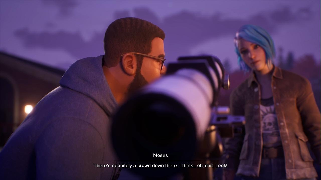 Protest gone bad. Life is strange reunion