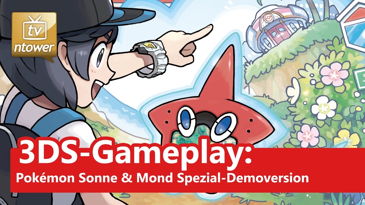 3DS-Gameplay: Pok&eacute;mon Sonne & Mond Spezial-Demoversion
