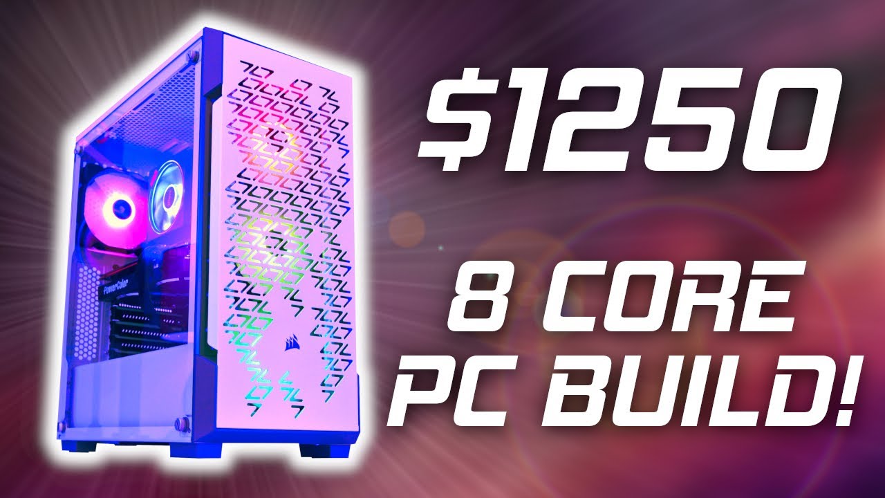 The ULTIMATE $1250 Gaming PC Build 2020! 😍 RX 5700, Ryzen 3700X
