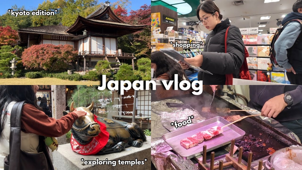 🇯🇵🍱 Видеоблог о Японии | Исследование Киото, Арасиямы, храмов и многого другого!