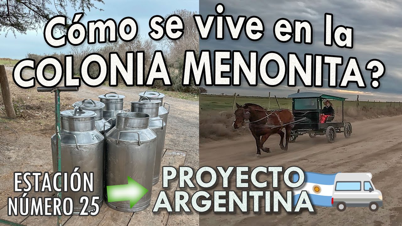 Cómo se vive en la Colonia MENONITA? | Guatraché, La Pampa 🚐🇦🇷