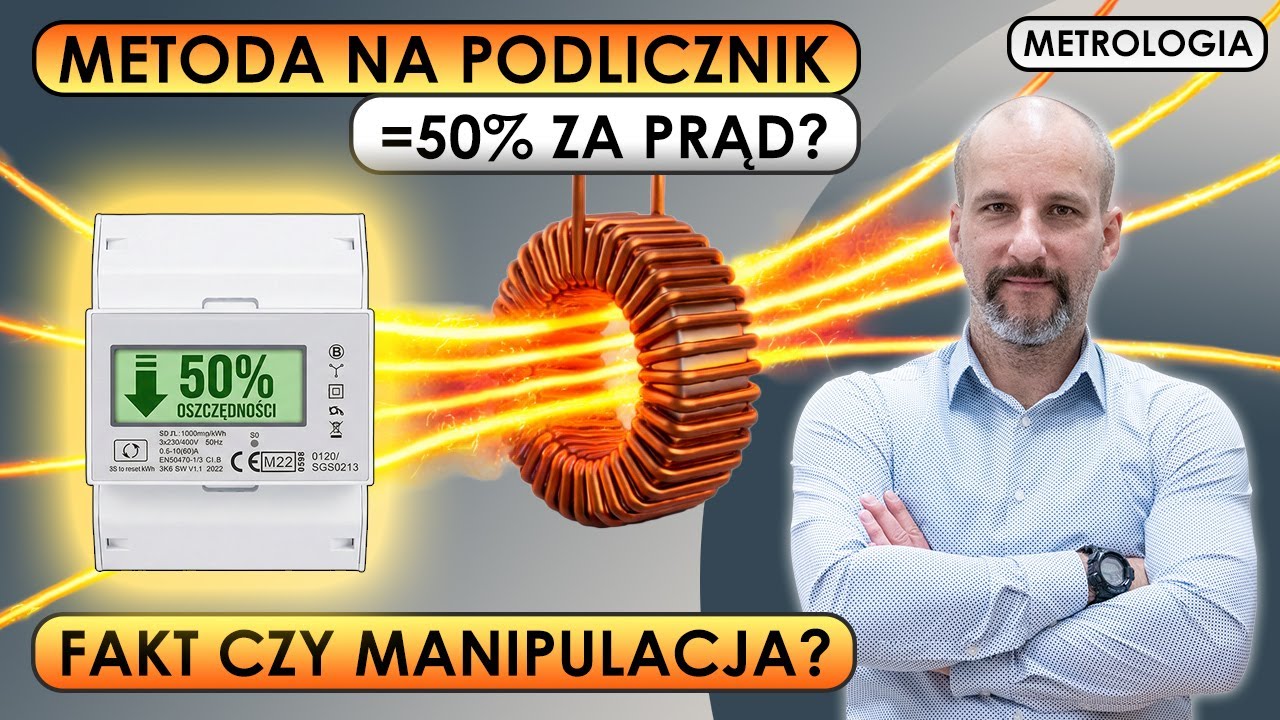 Metrologia: Metoda na podlicznik - mniejsze rachunki za prąd? Filtr harmonicznych. Piotr Burnos.